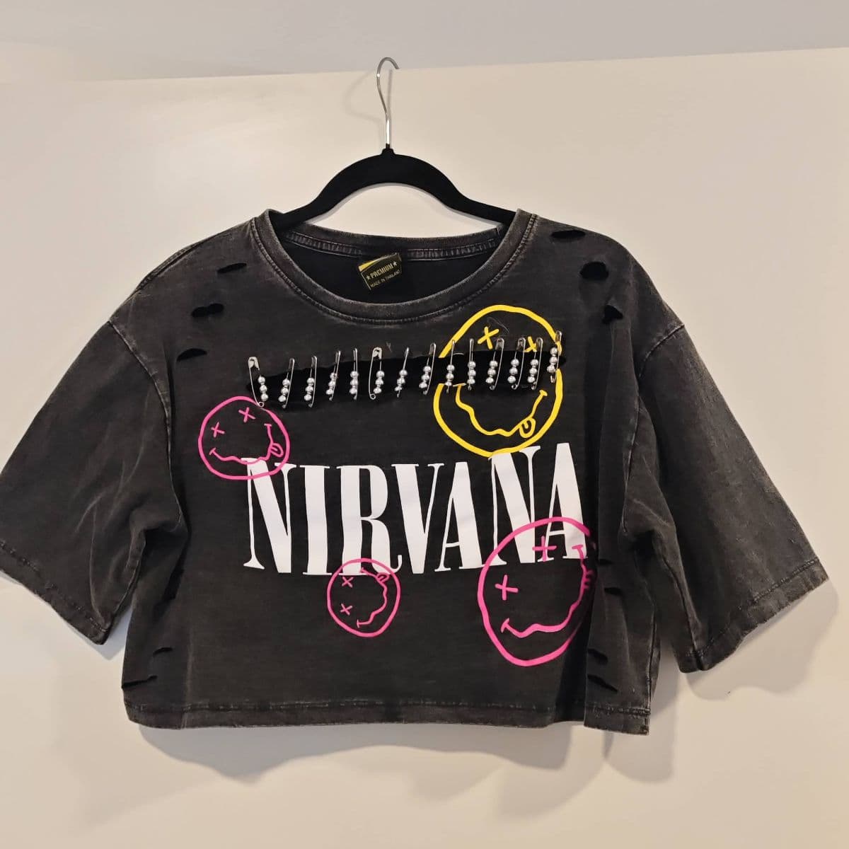 Nirvana stuttermabolur
