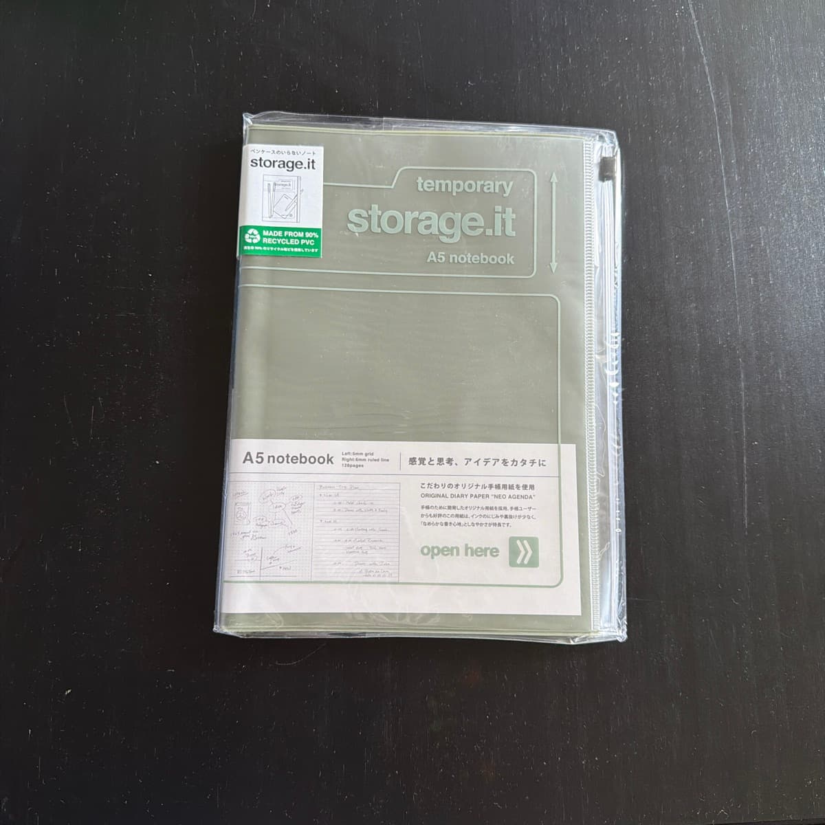 Storage.it A6 stílabók