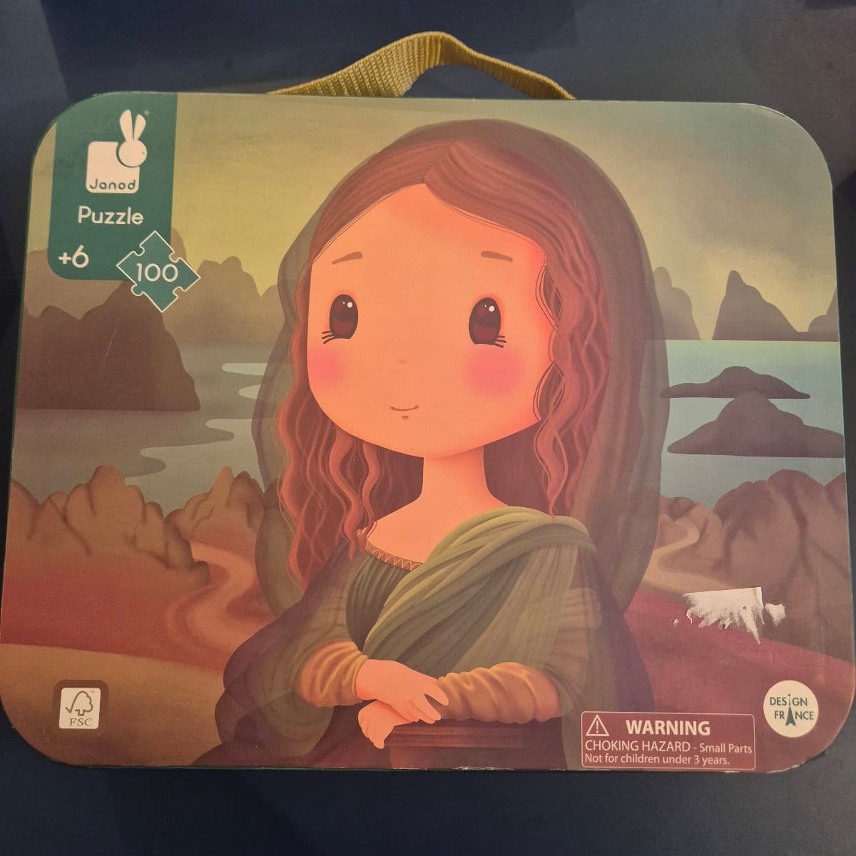 Janod Mona Lisa púsl, 100 bita