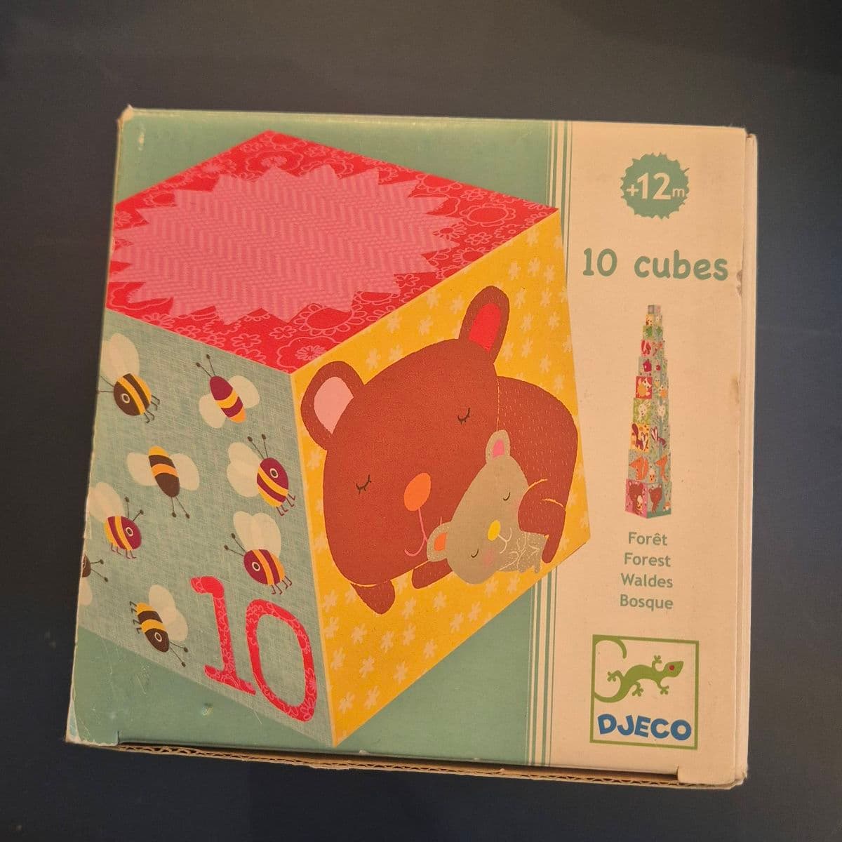 Djeco stöflunarkubbar