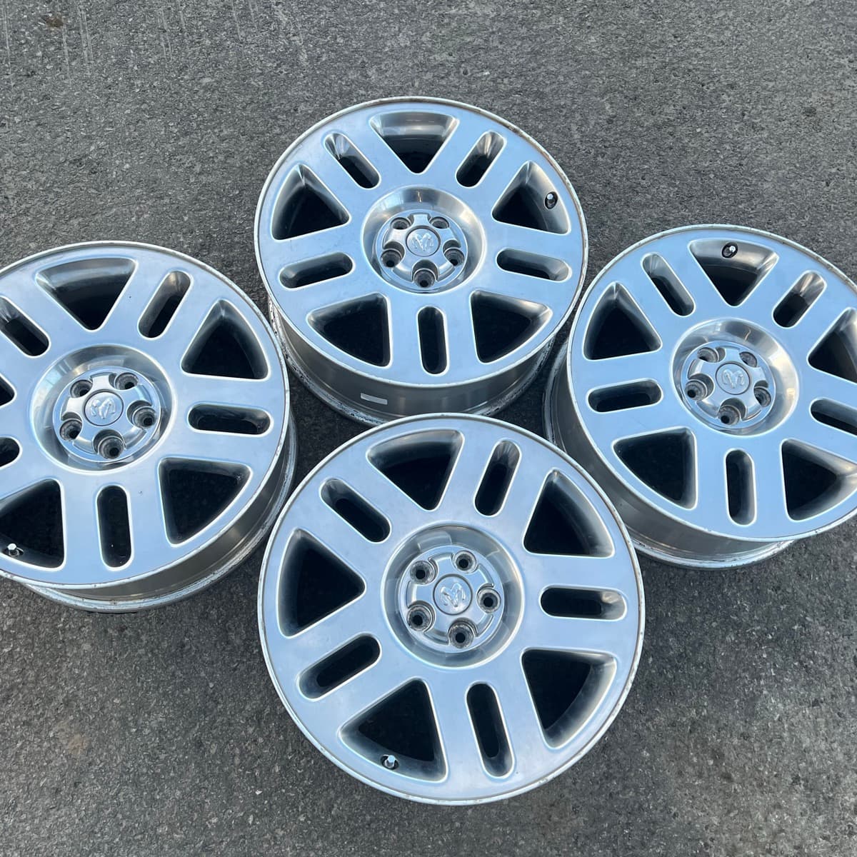 20” dodge felgur, 4 stk.